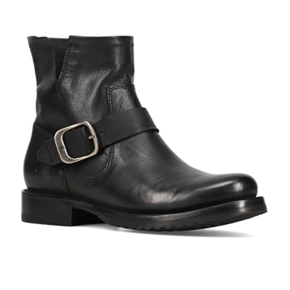 Women's Frye Black Veronica Flex Ankle Boot Booties 8.5 - Picture 2 of 10